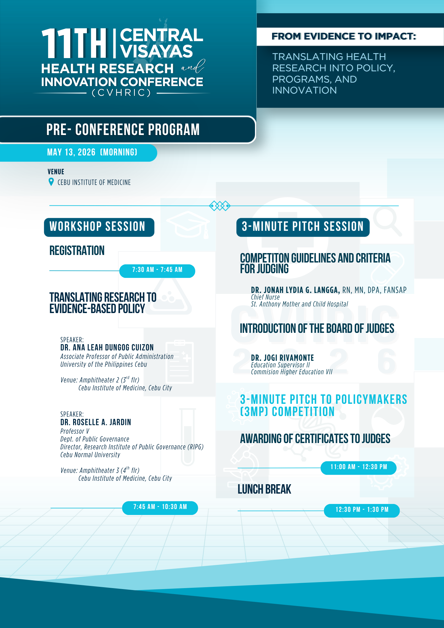 Day 1 program overview