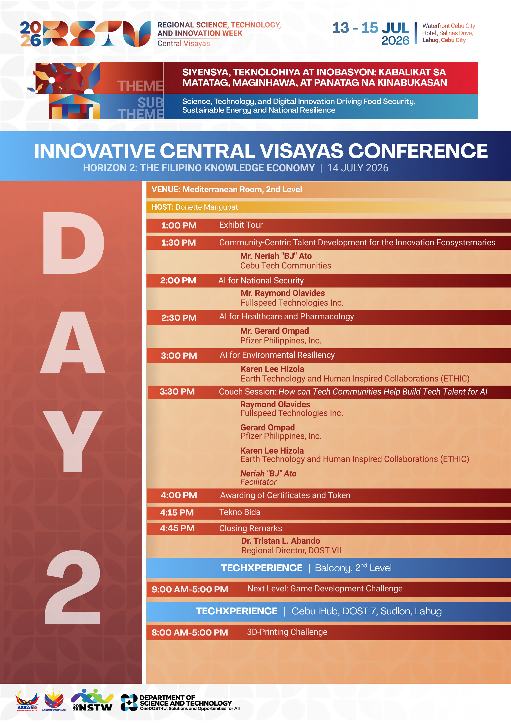 RSTW 2026 Program Day 2 page 2